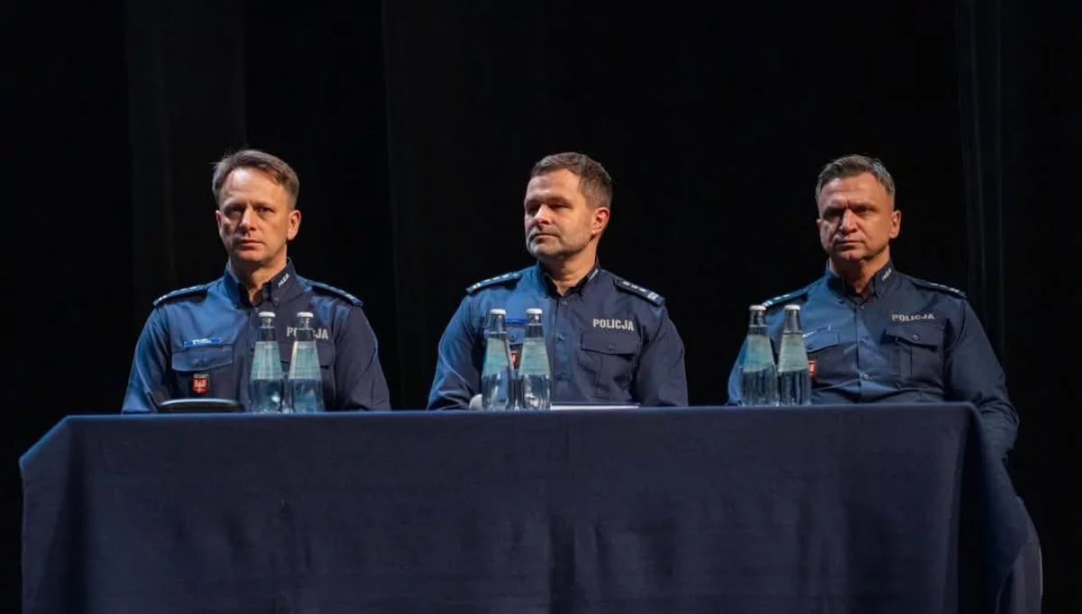 Odprawa roczna limanowskiej policji/fot.: KPP Limanowa