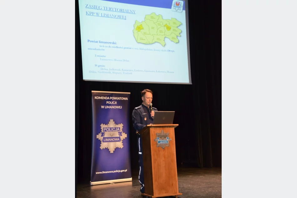 Odprawa roczna limanowskiej policji - zdjęcie 2