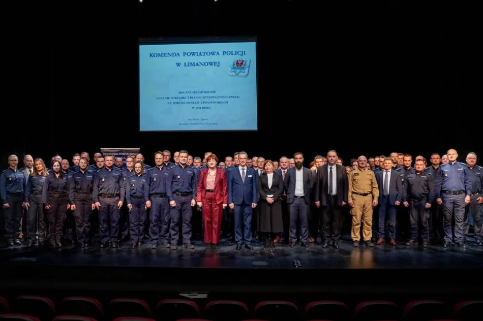 Odprawa roczna limanowskiej policji - zdjęcie 4