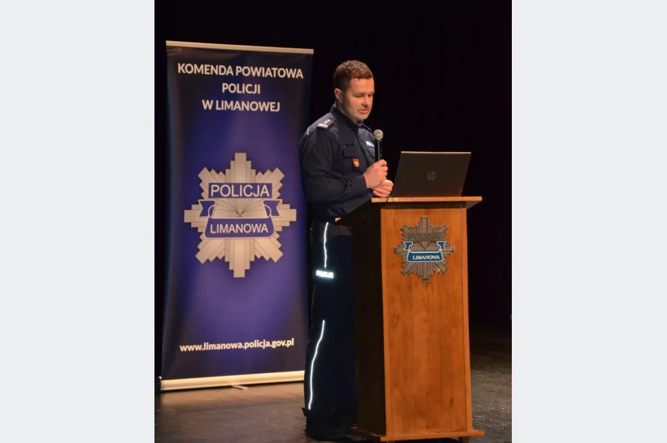 Odprawa roczna limanowskiej policji - zdjęcie 6