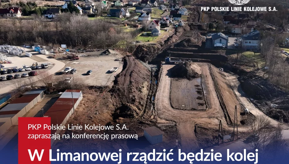 Konferencja PKP w Limanowej - możliwe ogłoszenie przetargu - zdjęcie 1
