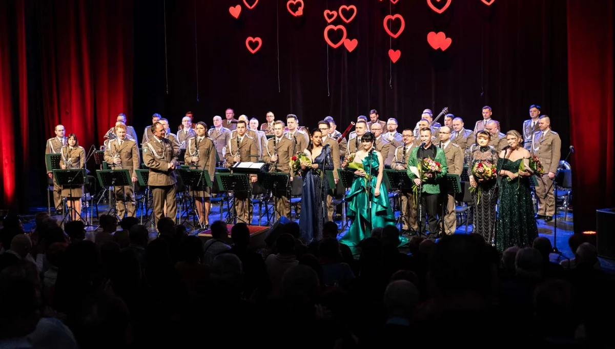 Koncert Walentynkowy z okazji Święta Patrona Miasta odbył się Limanowskim Domu Kultury