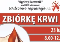 Druhowie z OSP Limanowa zapraszają do udziału w zbiórce krwi - zdjęcie główne