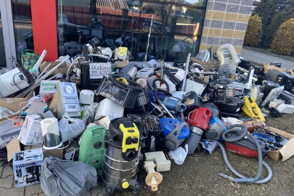Akcja szkoły: zebrano ponad 7,5 tony sprzętu do recyklingu - zdjęcie 2