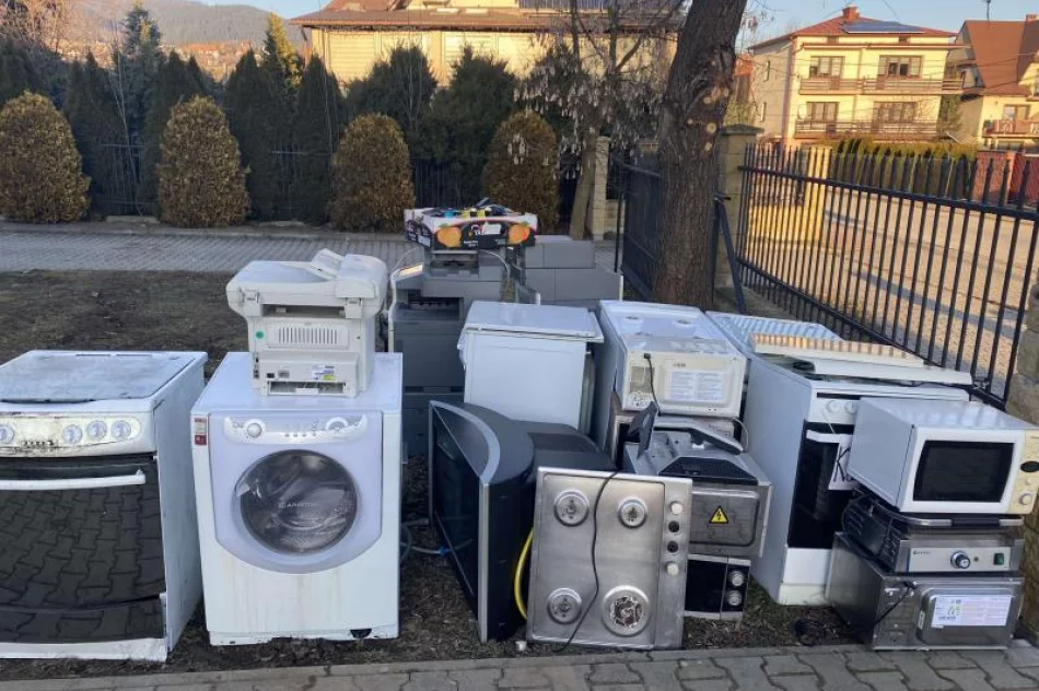 Akcja szkoły: zebrano ponad 7,5 tony sprzętu do recyklingu - zdjęcie 4
