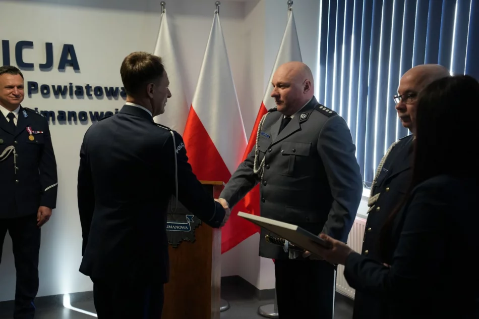 Zmiany kadrowe w limanowskiej komendzie - zdjęcie 3