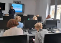 ,,Świadomy, to bezpieczny senior’’- spotkanie z przedstawicielami Komendy Powiatowej Policji w Limanowej - zdjęcie główne