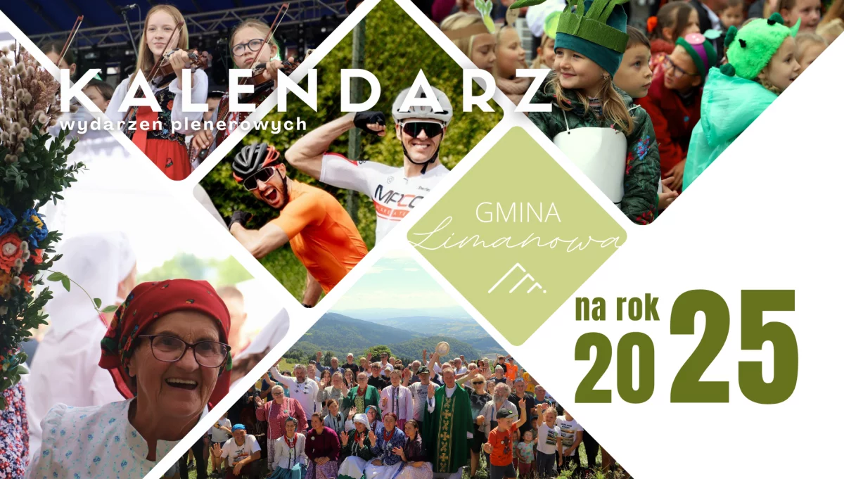 Odkryj, przeżyj, baw się! – imprezy plenerowe w gminie Limanowa w 2025r.