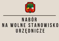 Ogłoszenie o naborze na wolne stanowisko urzędnicze - zdjęcie główne