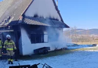 ​Pożar budynku gospodarczego - zdjęcie główne