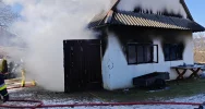 ​Pożar budynku gospodarczego - zdjęcie 3