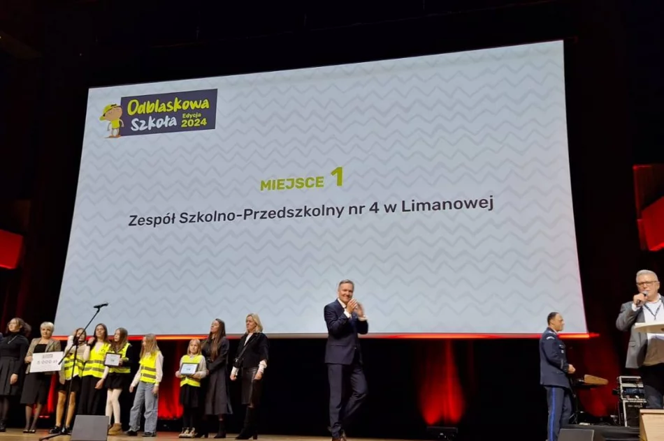 Sukces Limanowej w konkursie „Odblaskowa Szkoła” - zdjęcie 2