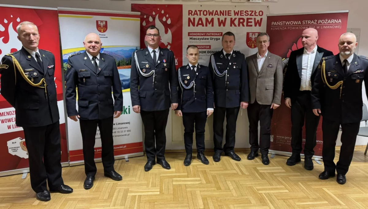 II miejsce dla OSP Limanowa w konkursie „Ratowanie weszło nam w krew”