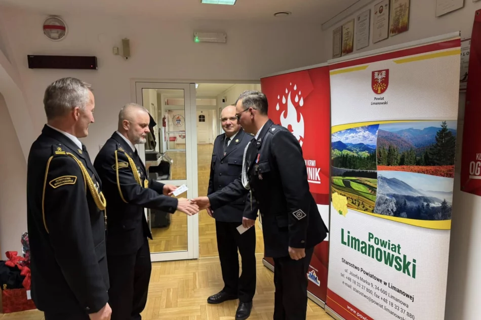 II miejsce dla OSP Limanowa w konkursie „Ratowanie weszło nam w krew” - zdjęcie 2