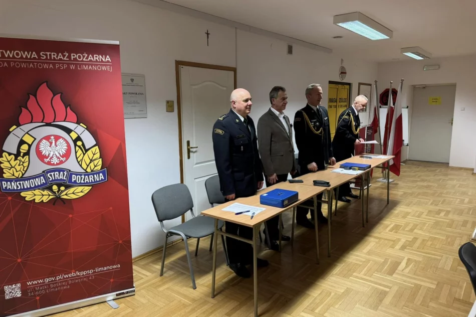 II miejsce dla OSP Limanowa w konkursie „Ratowanie weszło nam w krew” - zdjęcie 4