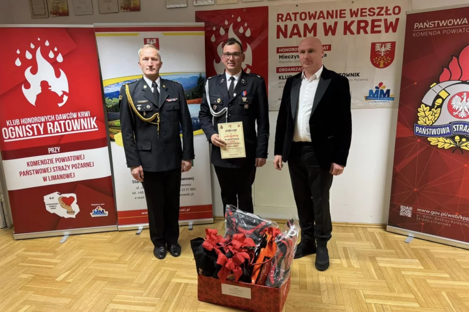 II miejsce dla OSP Limanowa w konkursie „Ratowanie weszło nam w krew” - zdjęcie 6