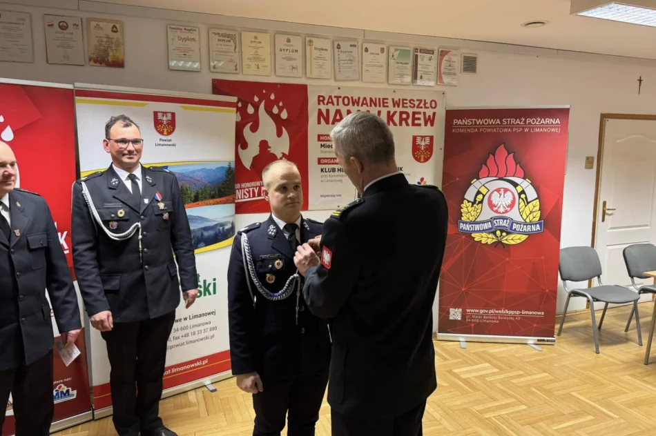 II miejsce dla OSP Limanowa w konkursie „Ratowanie weszło nam w krew” - zdjęcie 8