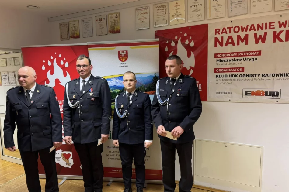 II miejsce dla OSP Limanowa w konkursie „Ratowanie weszło nam w krew” - zdjęcie 9