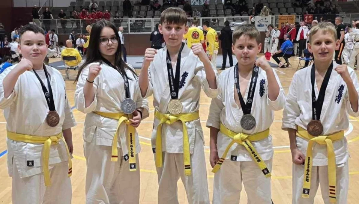 5 medali dla Limanowskiego Klubu Kyokushin Karate na Spanish Open 2025 w Hiszpanii