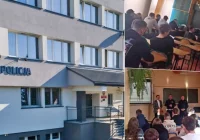 Limanowscy policjanci spotkali się z maturzystami ZSTiO - zdjęcie główne