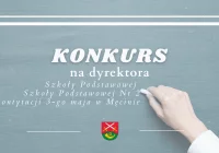 Ogłoszenie o Konkursie na dyrektora Szkoły Podstawowej nr 2 w Męcinie - zdjęcie główne