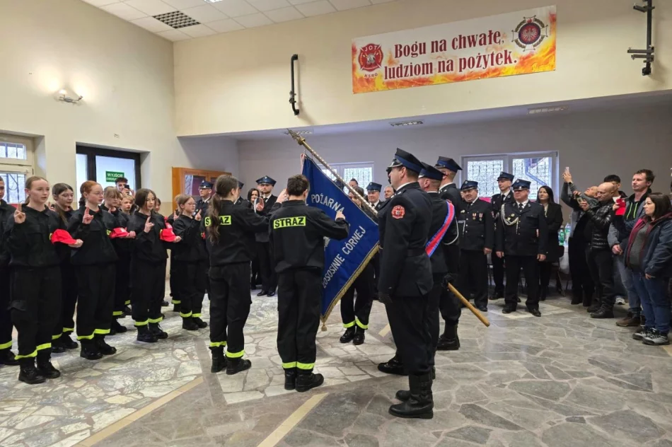 Ślubowanie Młodzieżowej Drużyny Pożarniczej w OSP Łososina Górna - zdjęcie 12