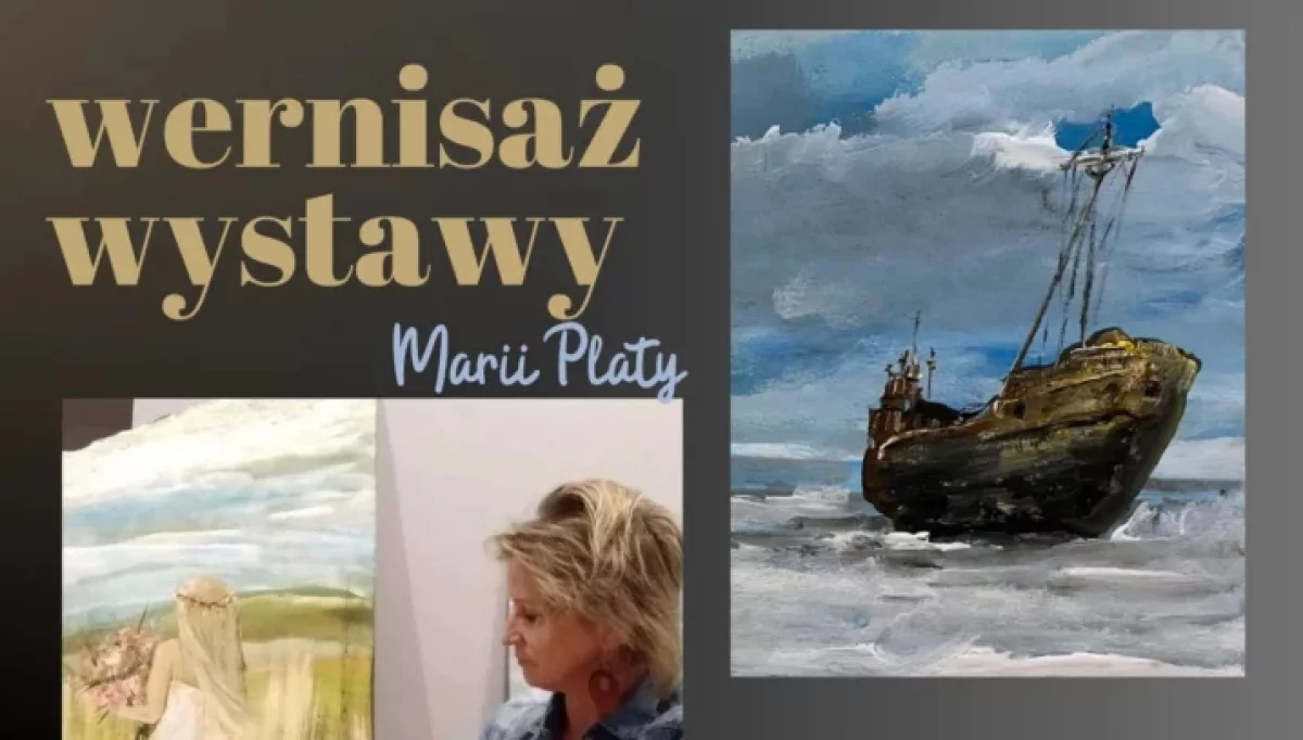 „Malowane wyobraźnią”. Wernisaż wystawy Marii Platy 