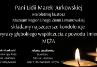 Kondolencje dla Lidii Marek – Jurkowskiej - zdjęcie główne