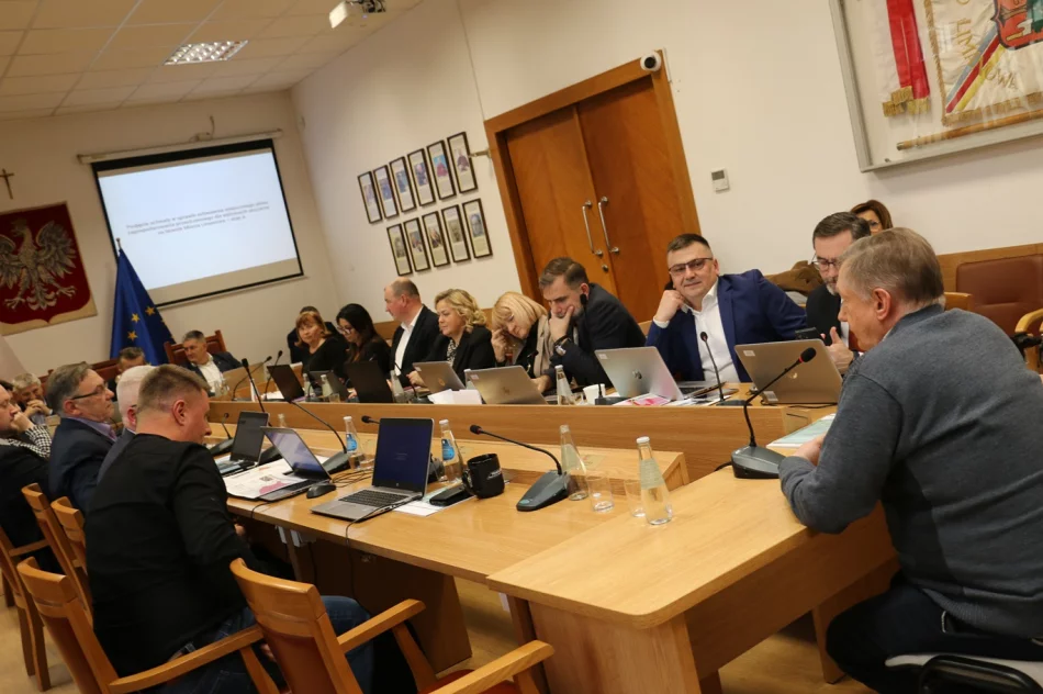 XII sesja Rady Miasta Limanowa - zdjęcie 12