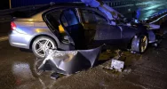 Nietrzeźwy 23-latek bez uprawnień wjechał w barierę - zdjęcie 3