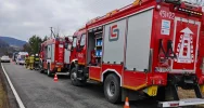 Młody kierowca wypadł z drogi - trafił do szpitala - zdjęcie 5