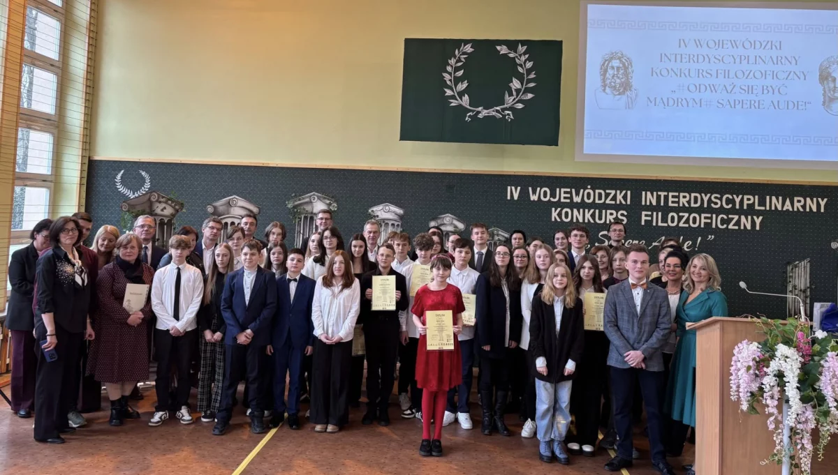 Gala Finałowa IV Wojewódzkiego Interdyscyplinarnego Konkursu Filozoficznego