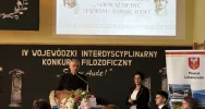 Gala Finałowa IV Wojewódzkiego Interdyscyplinarnego Konkursu Filozoficznego - zdjęcie 5