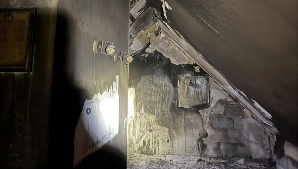 Pożar poddasza – strażacy opanowali sytuację - zdjęcie 1