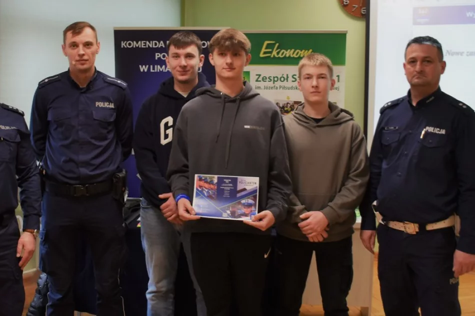 Policjanci zachęcali młodych do służby  - zdjęcie 5