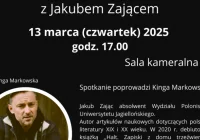 Miejska Biblioteka Publiczna zaprasza na spotkanie autorskie z Jakubem Zającem - zdjęcie główne
