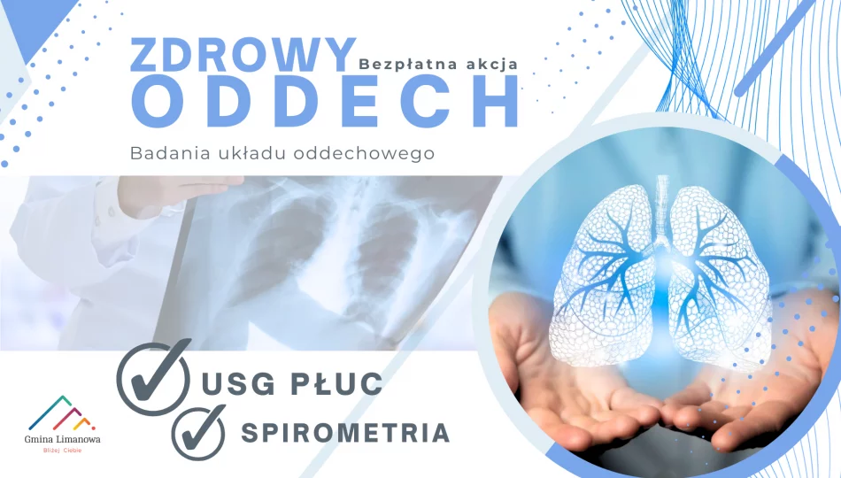Bezpłatna akcja "Zdrowy Oddech" - 16 marca 2025 roku - zdjęcie 1