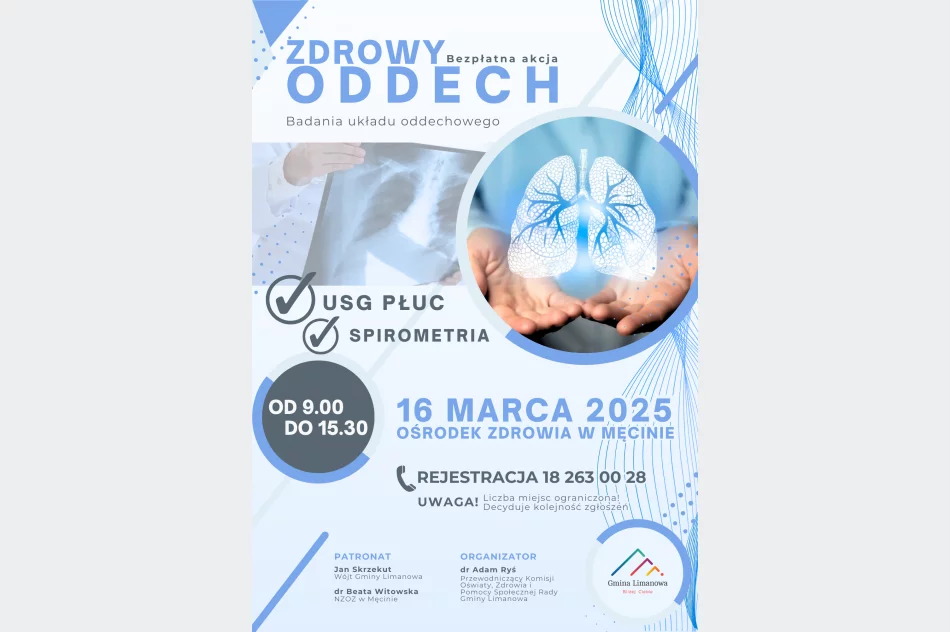 Bezpłatna akcja "Zdrowy Oddech" - 16 marca 2025 roku - zdjęcie 2