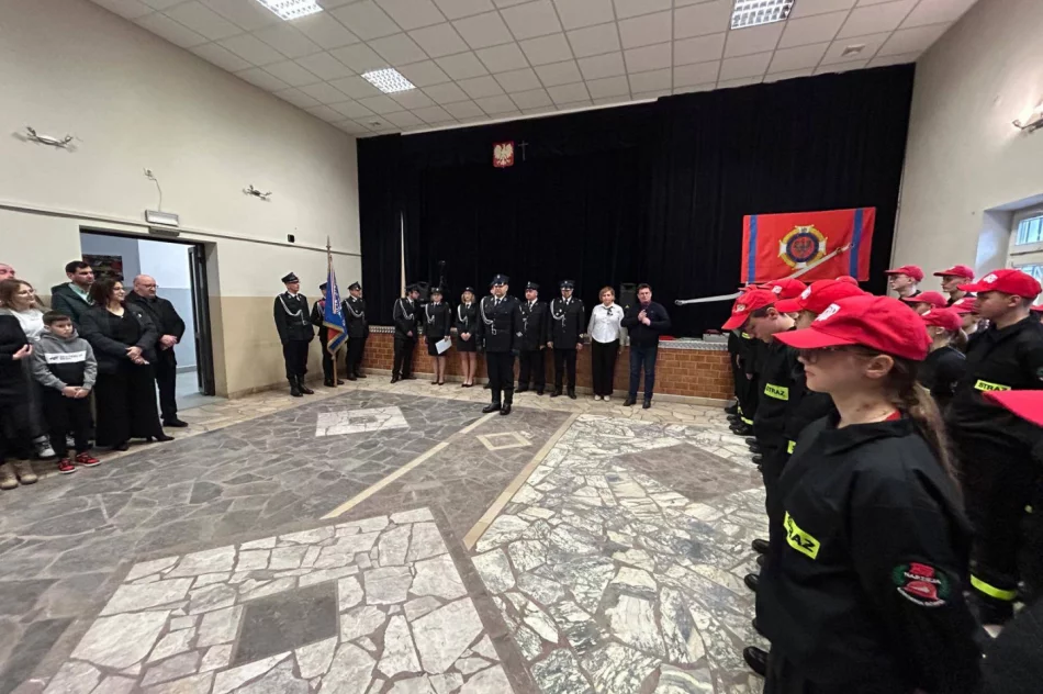 Ślubowanie Młodzieżowej Drużyny Pożarniczej  - zdjęcie 3