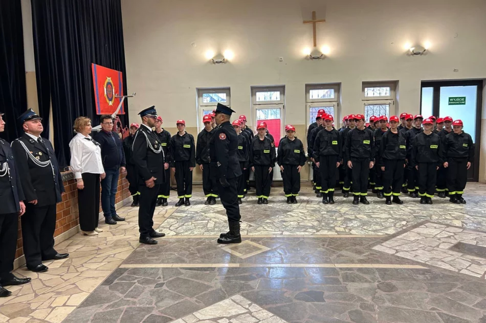 Ślubowanie Młodzieżowej Drużyny Pożarniczej  - zdjęcie 6