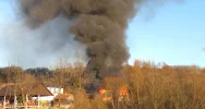 Ogień strawił budynek - zdjęcie 3