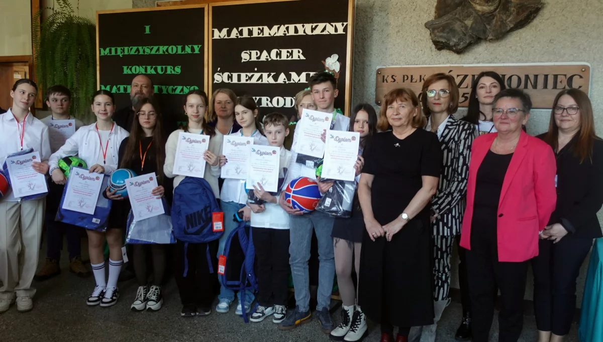 I Międzyszkolny Konkurs Matematyczno-Przyrodniczy “Matematyczny spacer ścieżkami przyrody” w SP nr 3