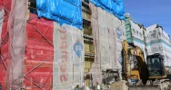Postępy budowy bloków mieszkalnych przy ul. Bednarczyka - zdjęcie 5
