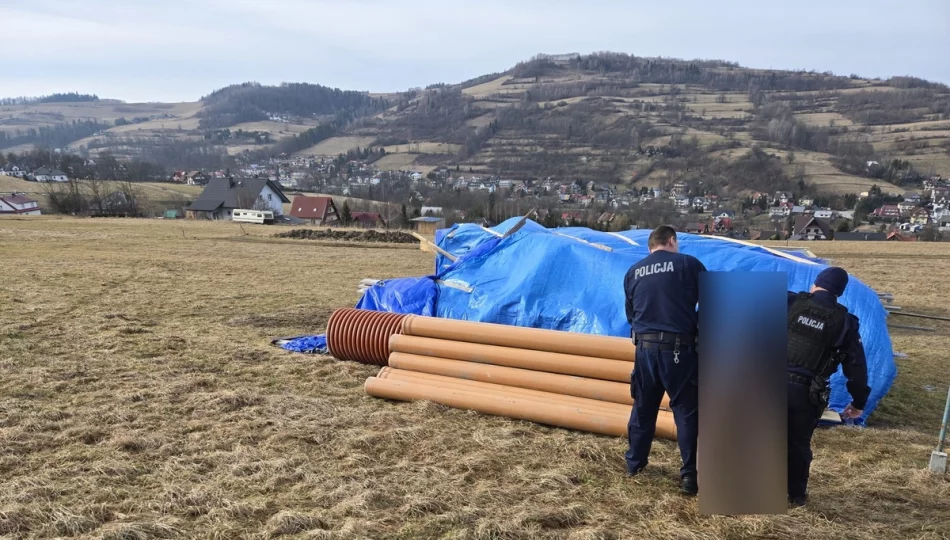Zatrzymani w sprawie kradzieży rur. W tle narkotyki - zdjęcie 1