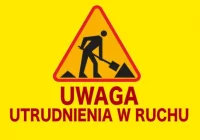 Utrudnienia w ruchu - zamknięte skrzyżowanie - zdjęcie główne