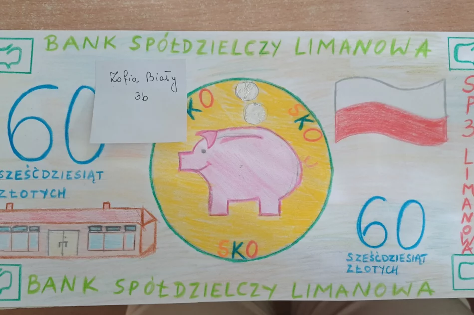 Podsumowanie konkursu “Okolicznościowy banknot 60-cio złotowy” w SP nr 3 - zdjęcie 5