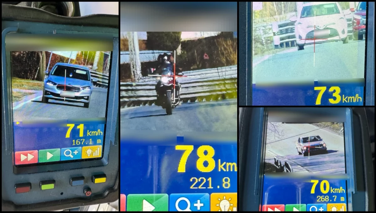 ​70 wykroczeń w jeden dzień