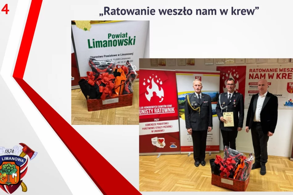 Druhowie z OSP Limanowa podsumowali 2024 rok - zdjęcie 13