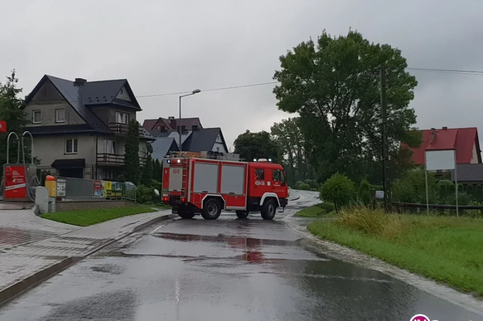 Opady deszczu i podtopienia - 18 lipca 2018 r. - zdjęcie 3