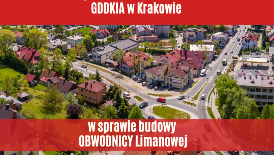 Spotkanie w sprawie budowy obwodnicy Limanowej - zdjęcie 1